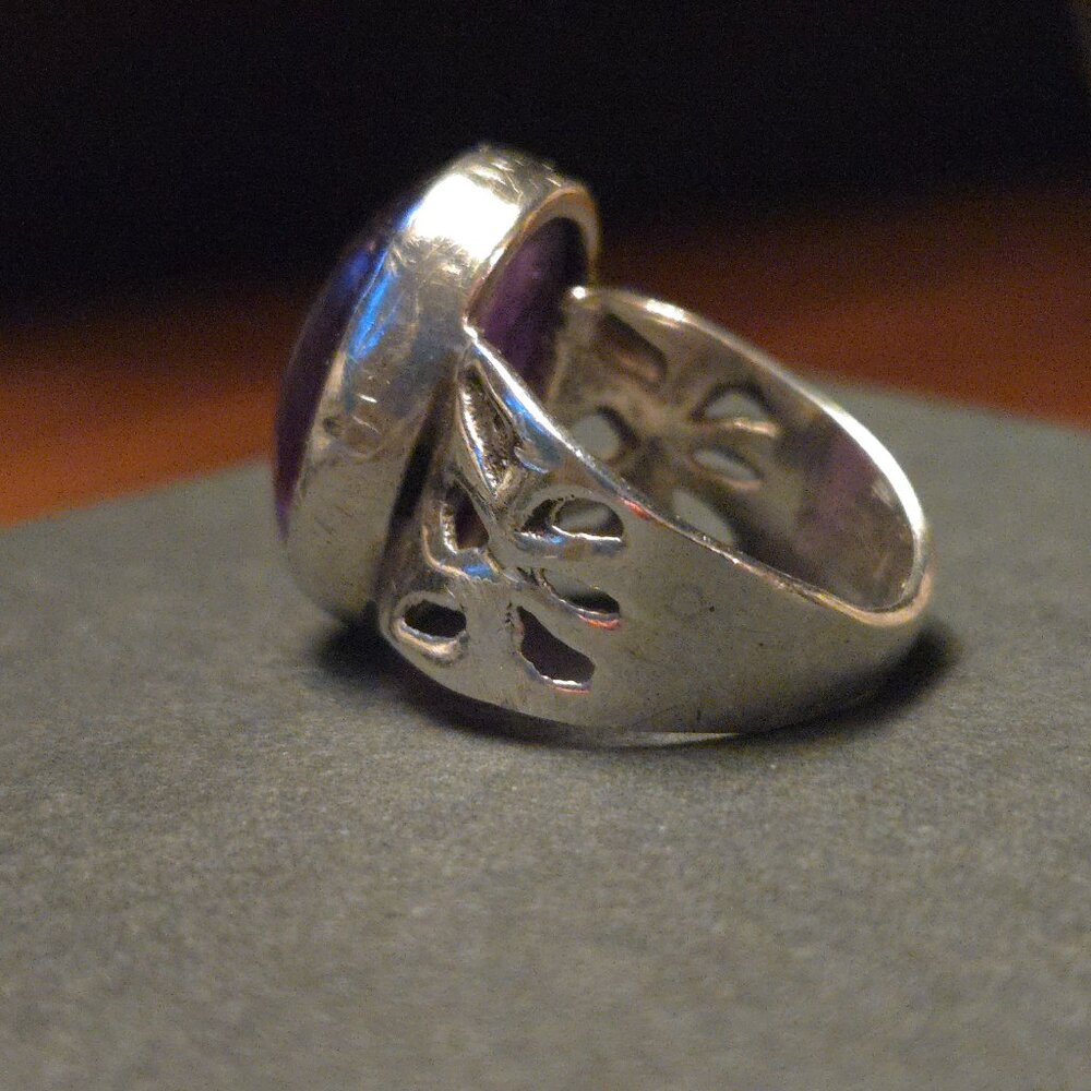 Amethyst ring - Picture 5 of 14